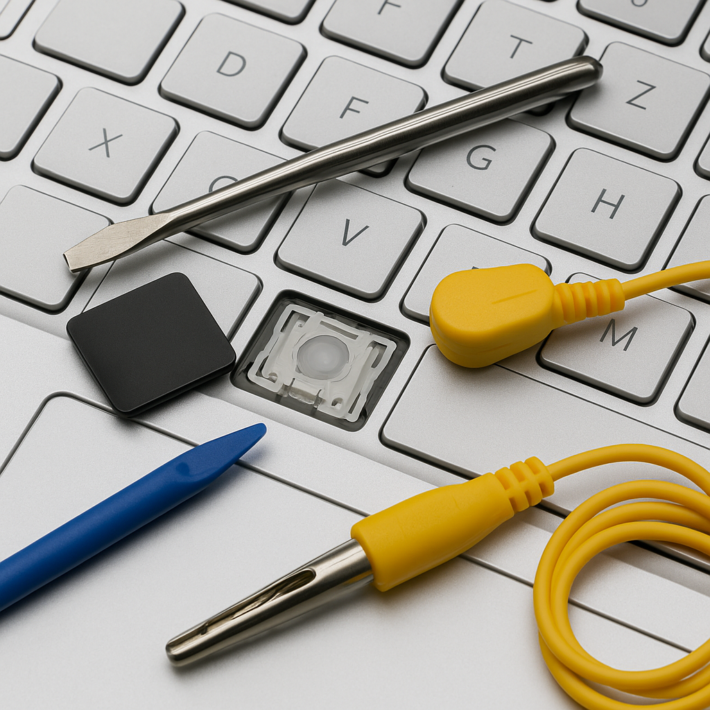 Jak opravit klávesy notebooku: jednoduchý návod k opravě