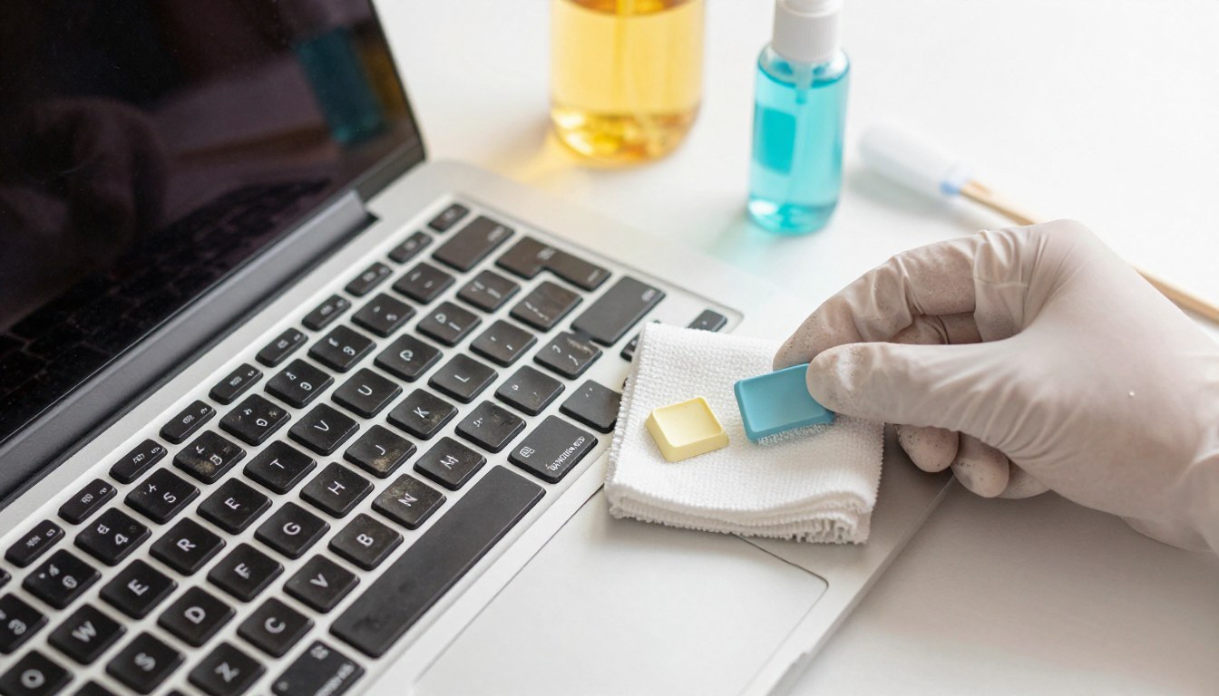 Jak opravit lepivé klávesy na notebooku: průvodce krok za krokem