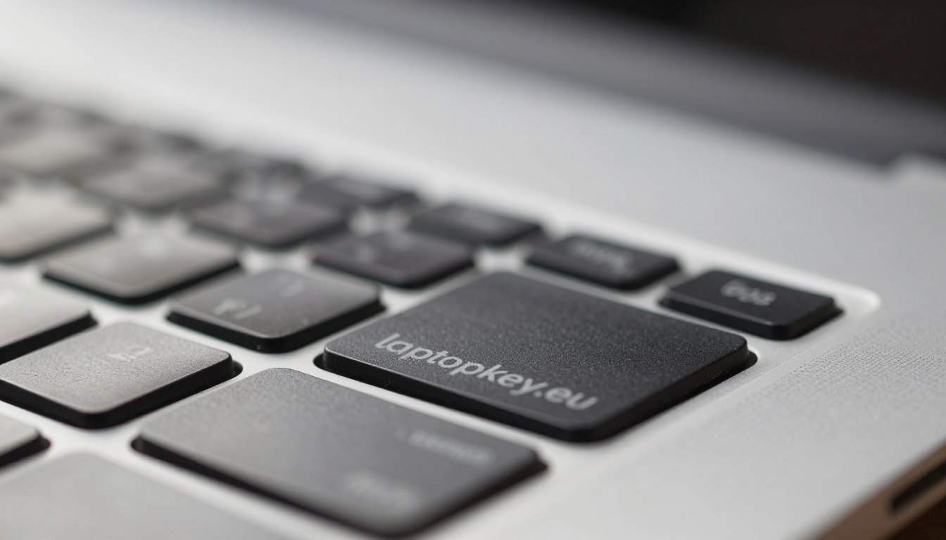 Struktura klávesy notebooku