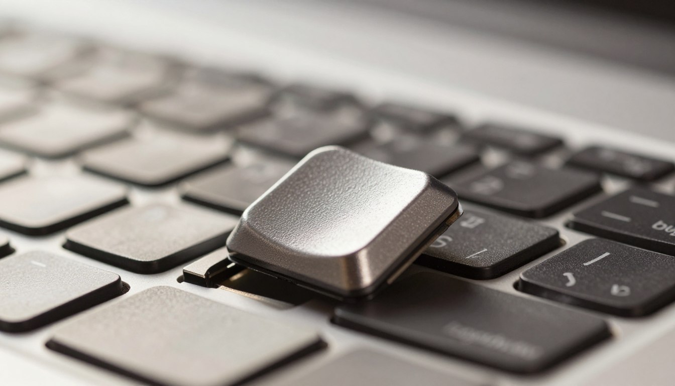 Struktura klávesy notebooku